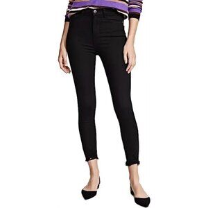 DL1961 Marianna Hewitt Farrow Cropped High Rise Instasculpt Skinny Jeans
